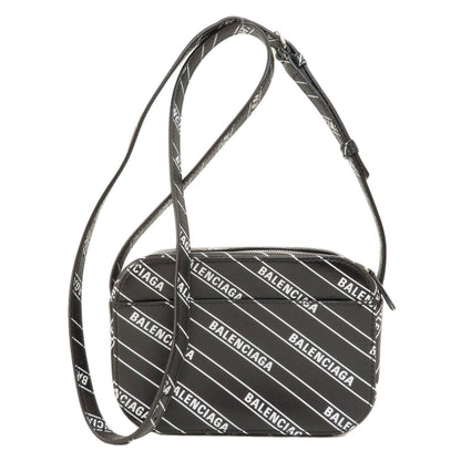 BALENCIAGA 552372 logo Shoulder Bag Calf Ladies [Used]