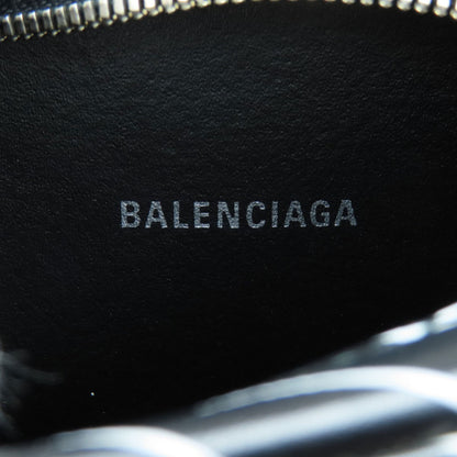 BALENCIAGA 552372 logo Shoulder Bag Calf Ladies [Used]