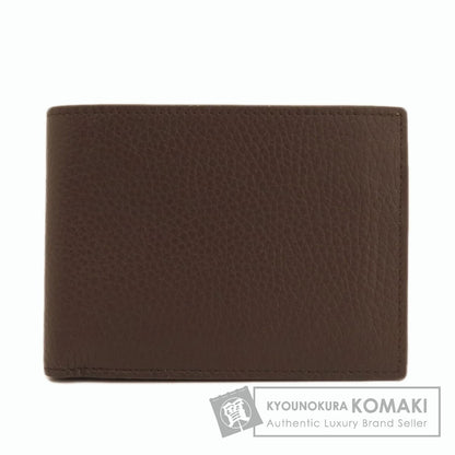 BOTTEGA VENETA   Bifold Wallet with Coin Pocket simple design outlet Leather Ladies