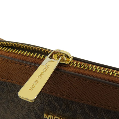 Michael Kors MK signature Shoulder Bag Leather Coated CanvasLadies [Used]