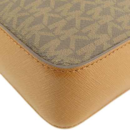 Michael Kors MK signature Shoulder Bag Leather Coated CanvasLadies [Used]