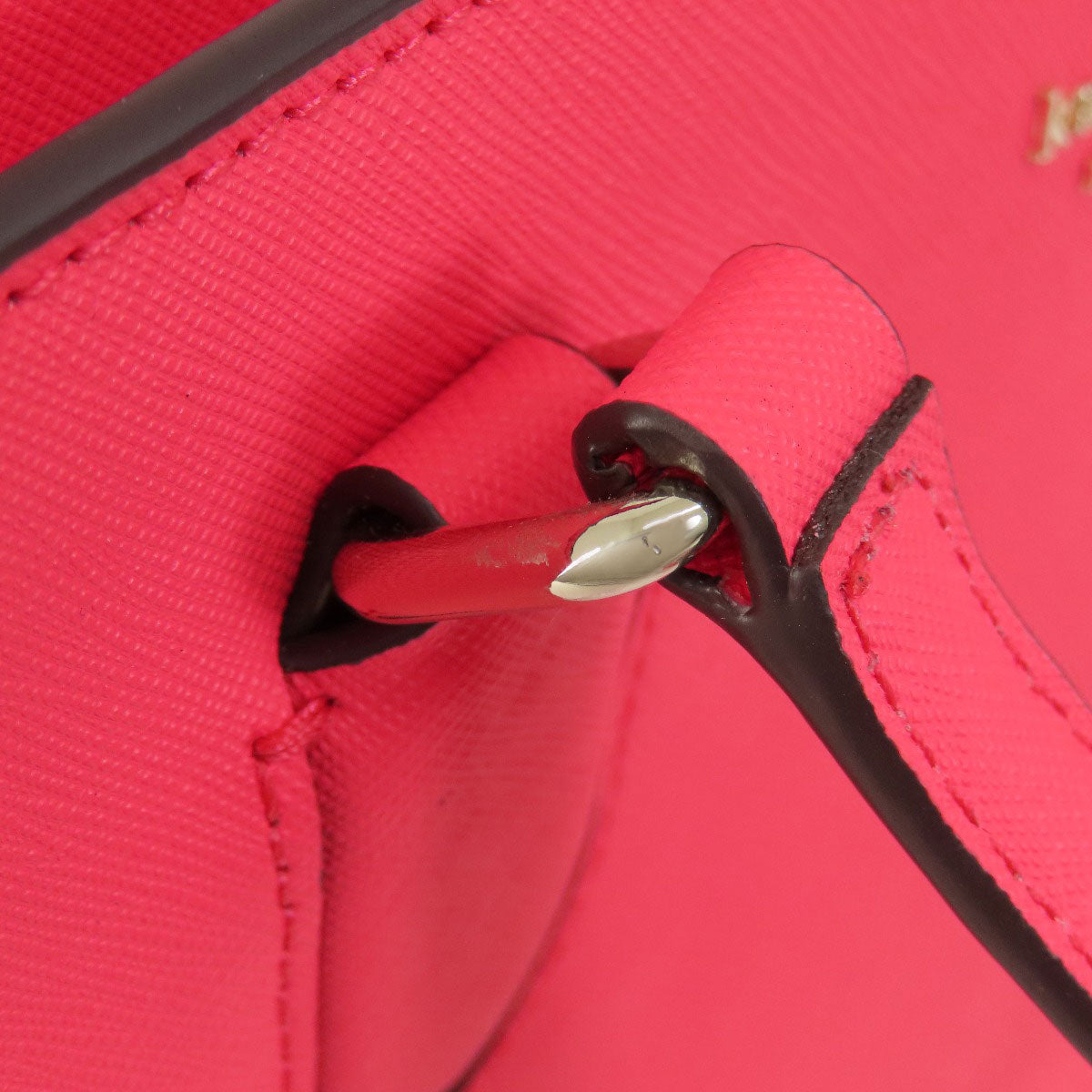 kate spade Logo 2WAY Handbag PVC Ladies [Used]