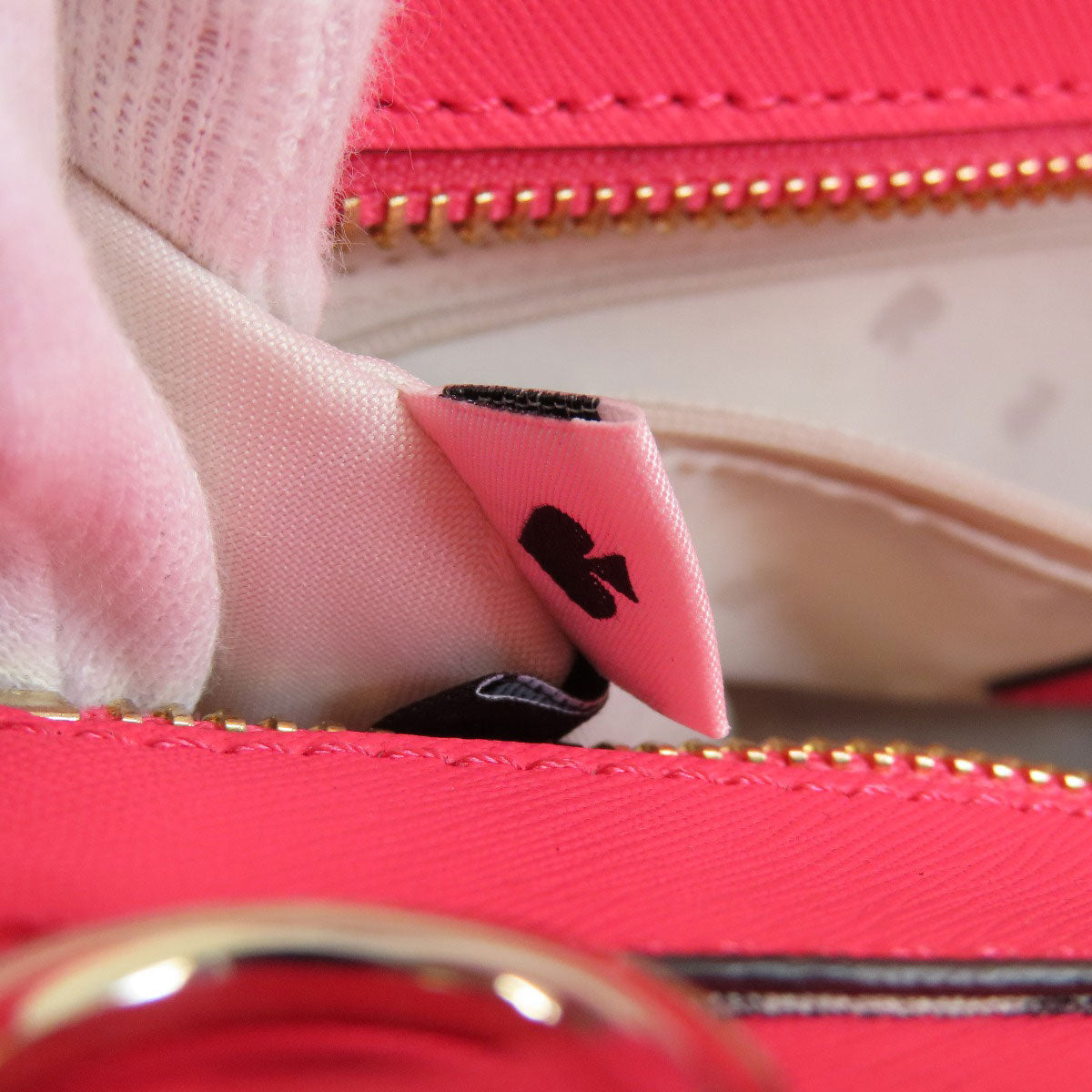 kate spade Logo 2WAY Handbag PVC Ladies [Used]