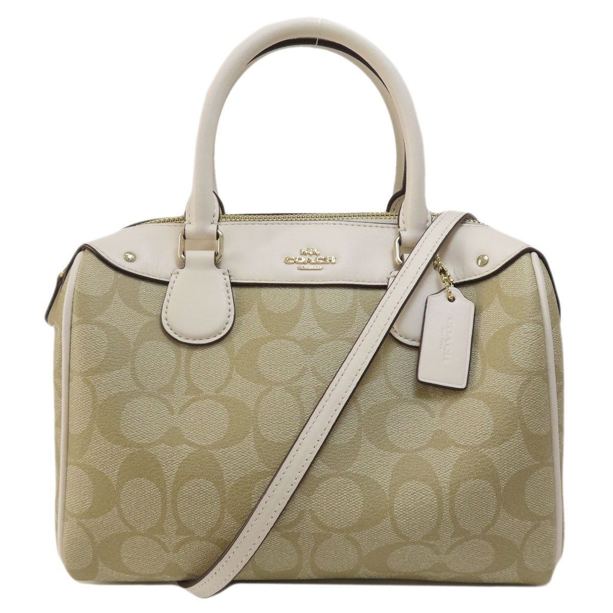 COACH  F58312 Handbag Signature 2WAY PVC Ladies