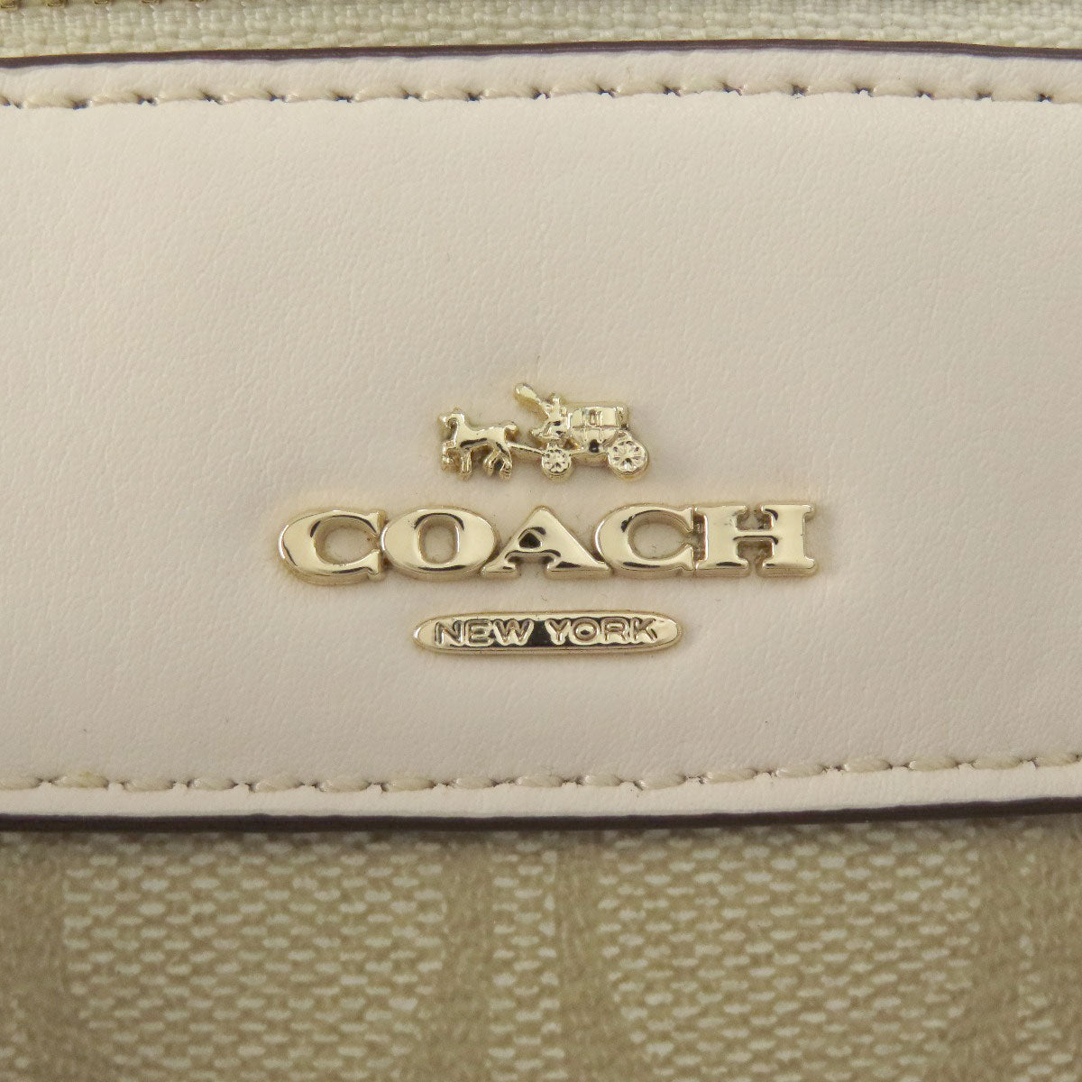 COACH  F58312 Handbag Signature 2WAY PVC Ladies