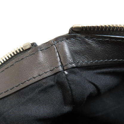 BALENCIAGA 373834 logo Clutch bag Leather Ladies [Used]