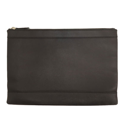 BALENCIAGA 373834 logo Clutch bag Leather Ladies [Used]