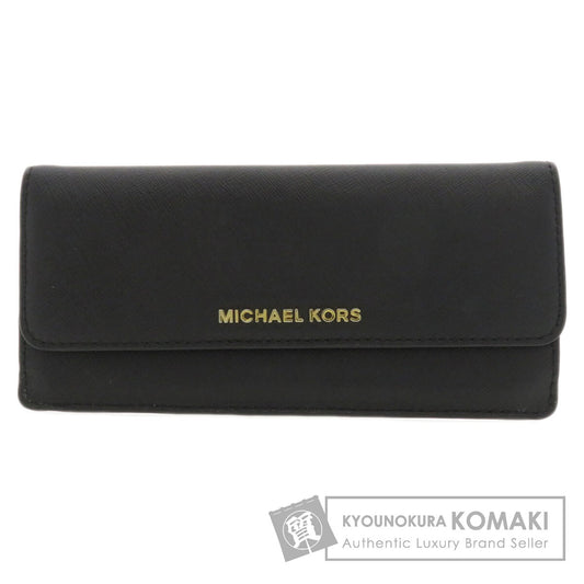 Michael Kors   Long wallet (with coin pocket) Logo motif Leather Ladies