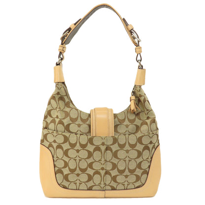 COACH  6824 Shoulder Bag Signature Canvas Ladies