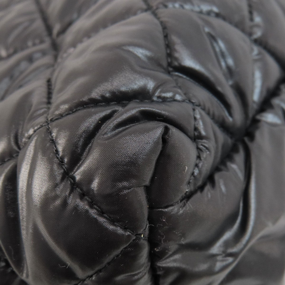 CHANEL Cocoko Koon SilverHardware Handbag Nylon Ladies [Used]