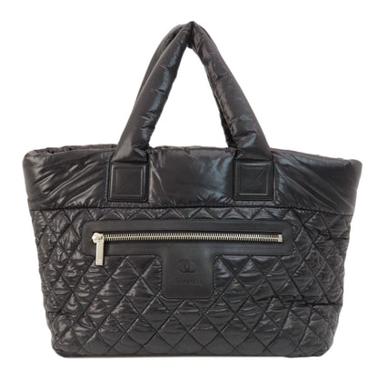 CHANEL Cocoko Koon SilverHardware Handbag Nylon Ladies [Used]