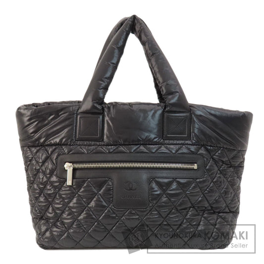 CHANEL Cocoko Koon SilverHardware Handbag Nylon Ladies [Used]