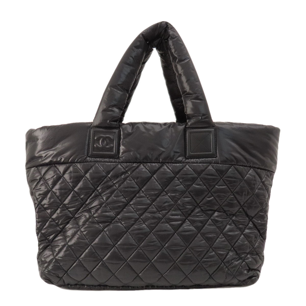 CHANEL Cocoko Koon SilverHardware Handbag Nylon Ladies [Used]