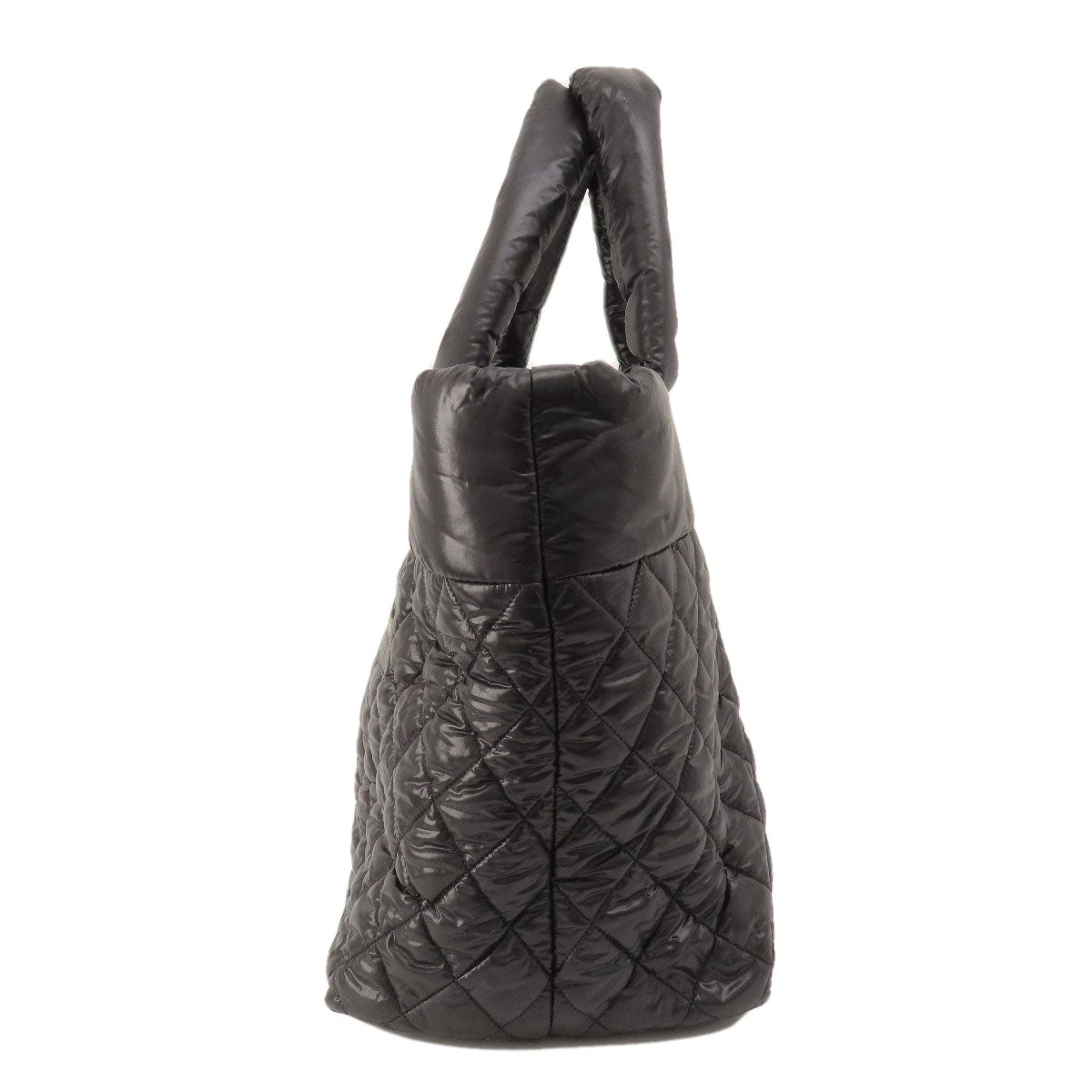 CHANEL Cocoko Koon SilverHardware Handbag Nylon Ladies [Used]