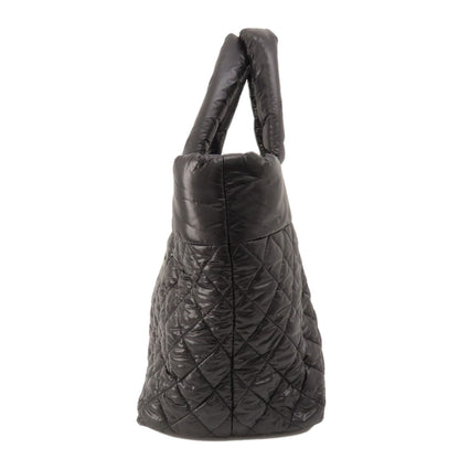 CHANEL Cocoko Koon SilverHardware Handbag Nylon Ladies [Used]