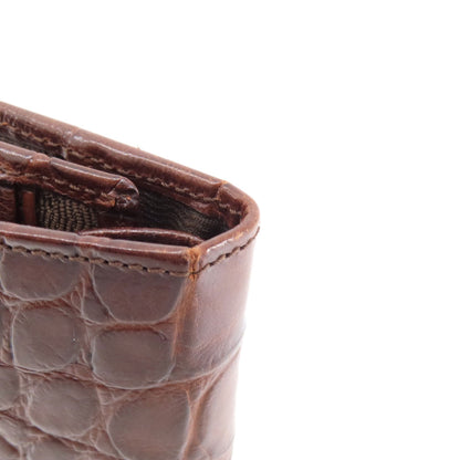 MULBERRY Mini wallet embossed coin purse Leather Ladies [Used]