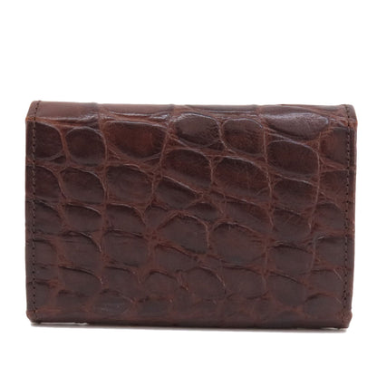 MULBERRY Mini wallet embossed coin purse Leather Ladies [Used]