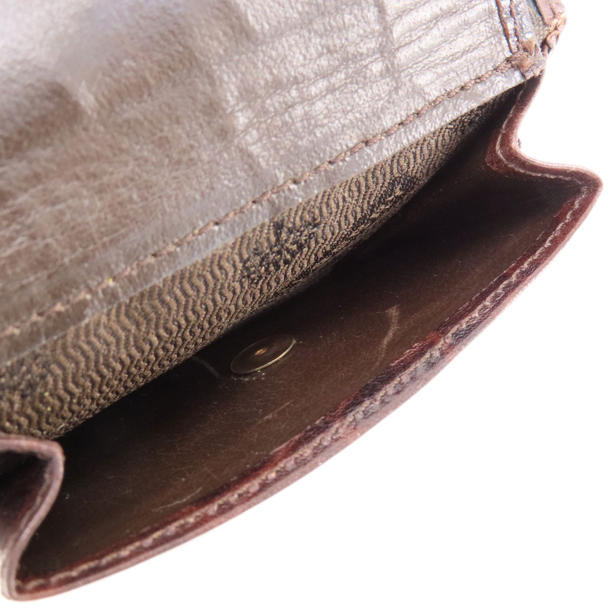 MULBERRY Mini wallet embossed coin purse Leather Ladies [Used]