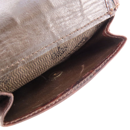 MULBERRY Mini wallet embossed coin purse Leather Ladies [Used]