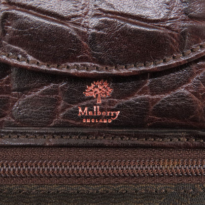 MULBERRY Mini wallet embossed coin purse Leather Ladies [Used]