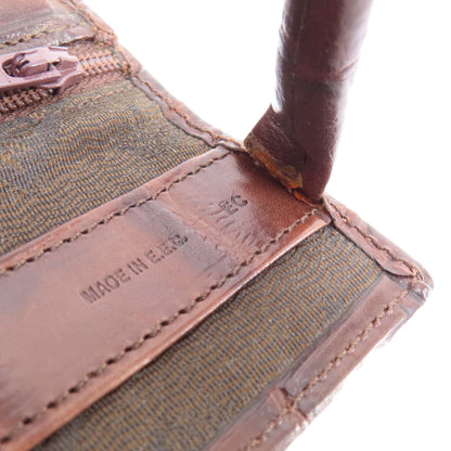 MULBERRY Mini wallet embossed coin purse Leather Ladies [Used]