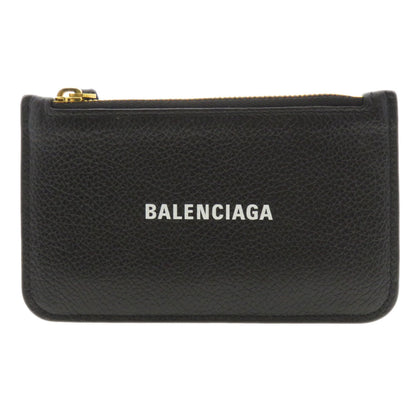 BALENCIAGA 594214 Logo motif coin purse Calf Ladies [Used]