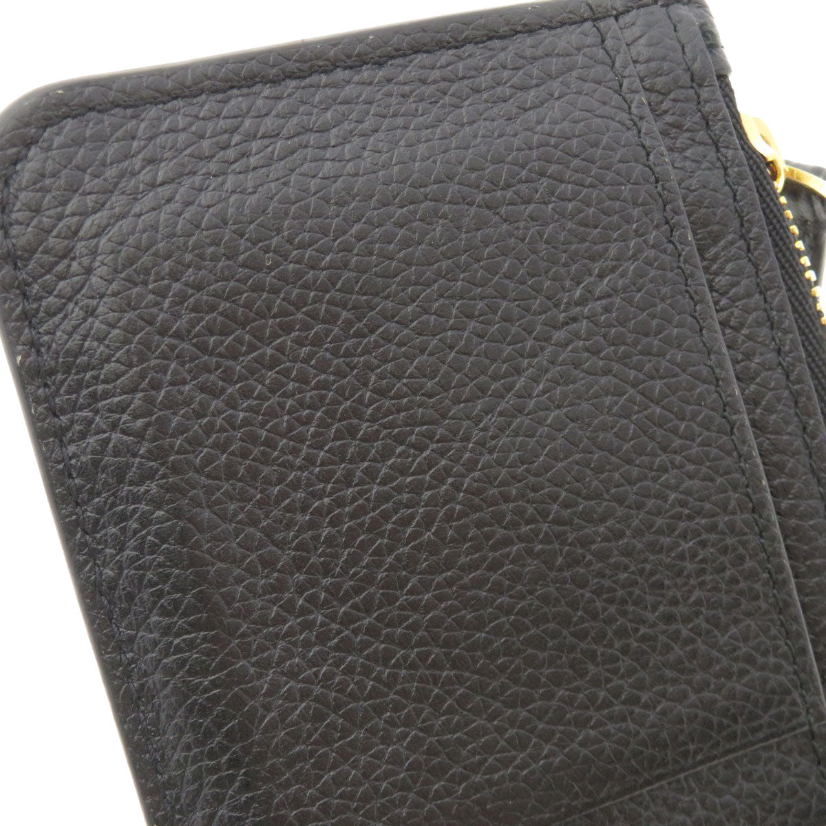 BALENCIAGA 594214 Logo motif coin purse Calf Ladies [Used]