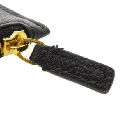 BALENCIAGA 594214 Logo motif coin purse Calf Ladies [Used]