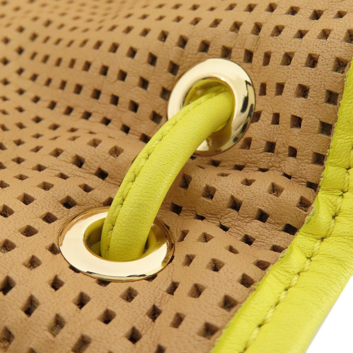 Cole Haan logo Shoulder Bag Leather Ladies [Used]