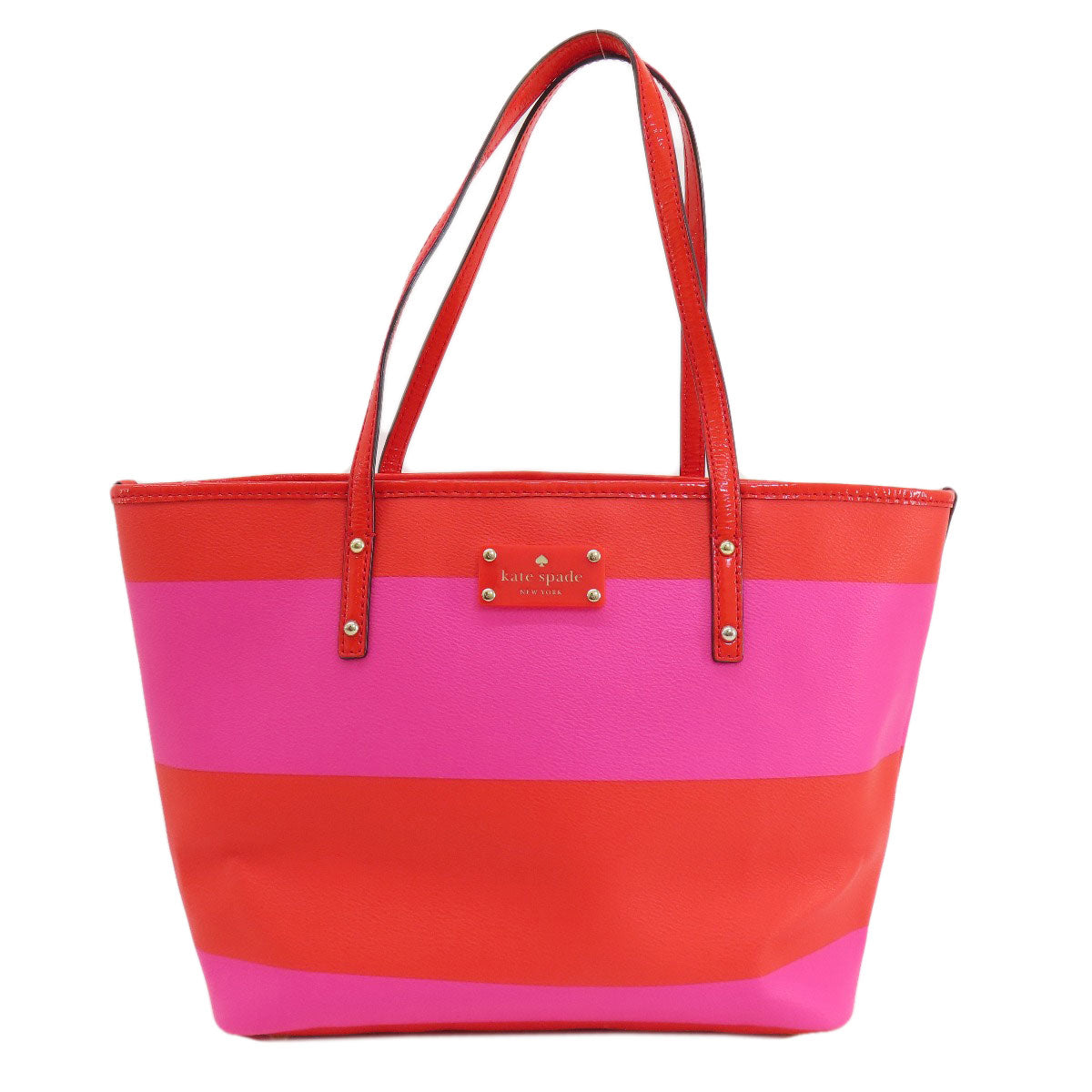 kate spade   Tote Bag border PVC Ladies