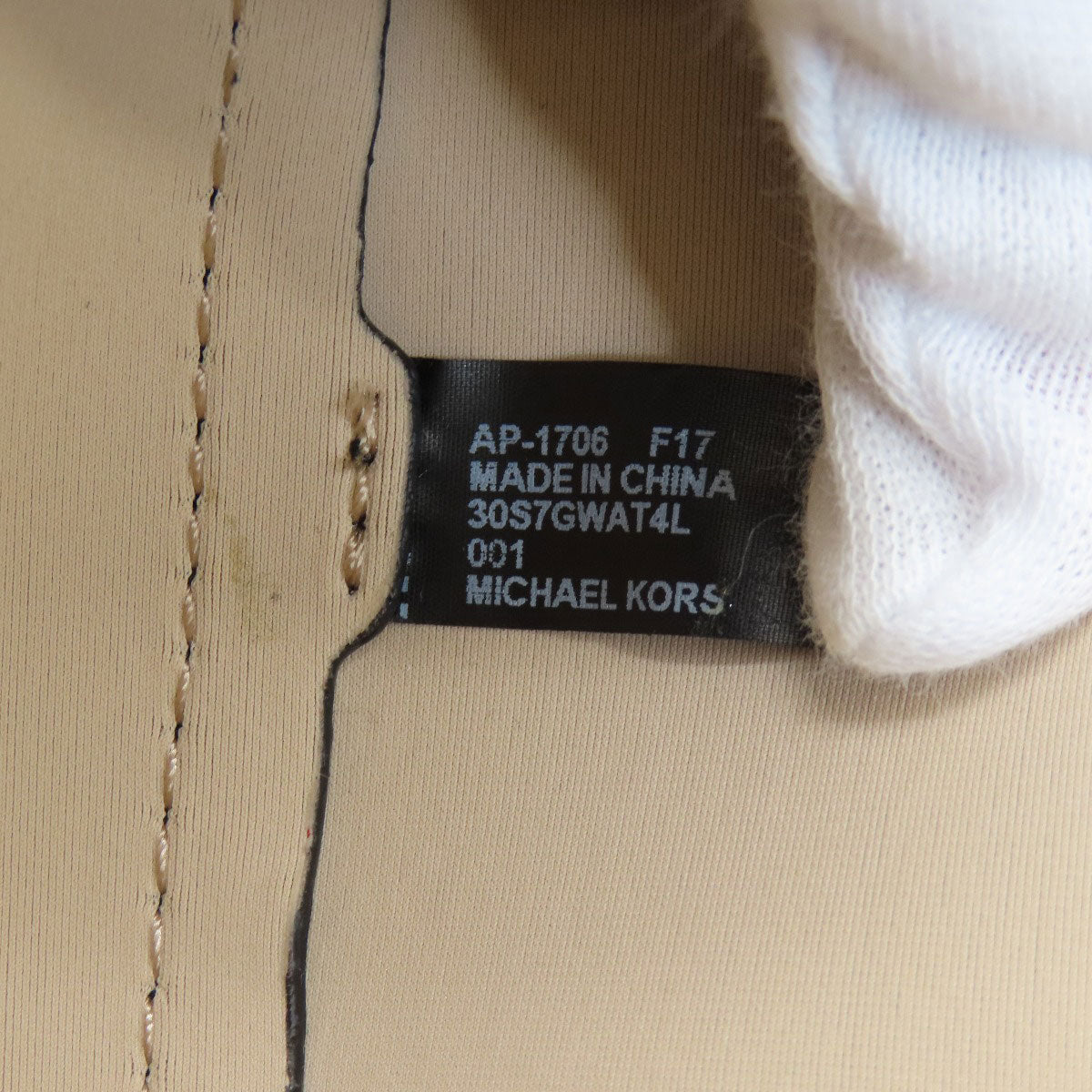 Michael Kors logo Tote Bag Leather Ladies [Used]