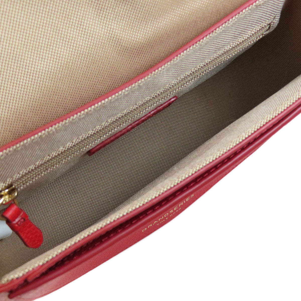 Cole Haan Flap cross body Shoulder Bag Leather Ladies [Used]