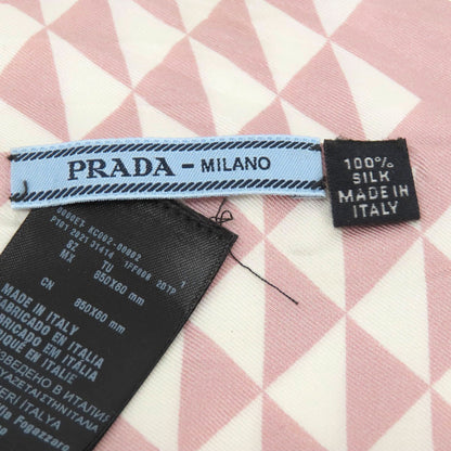 PRADA   Scarf logo Silk Ladies