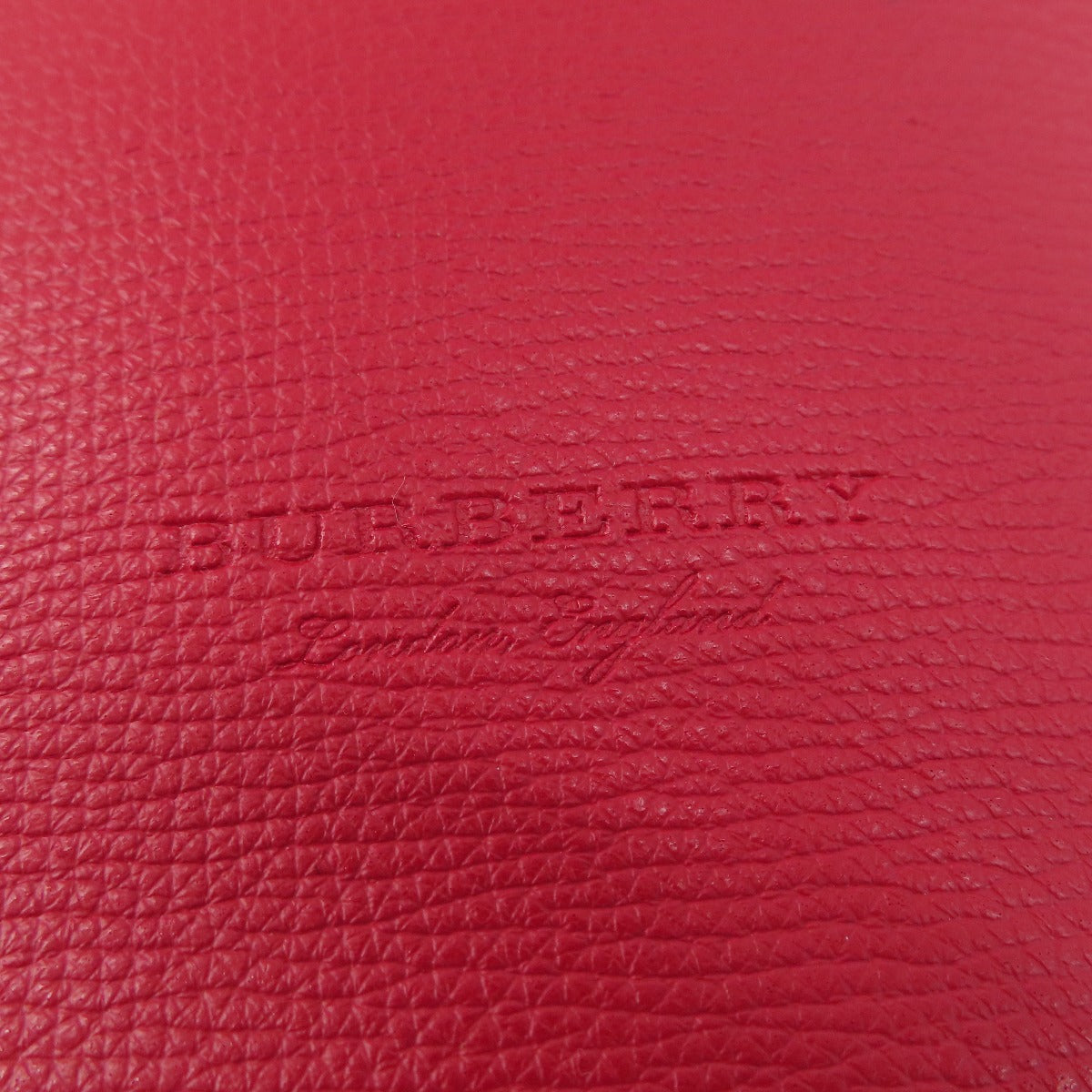 BURBERRY   Shoulder Bag logo Leather Ladies