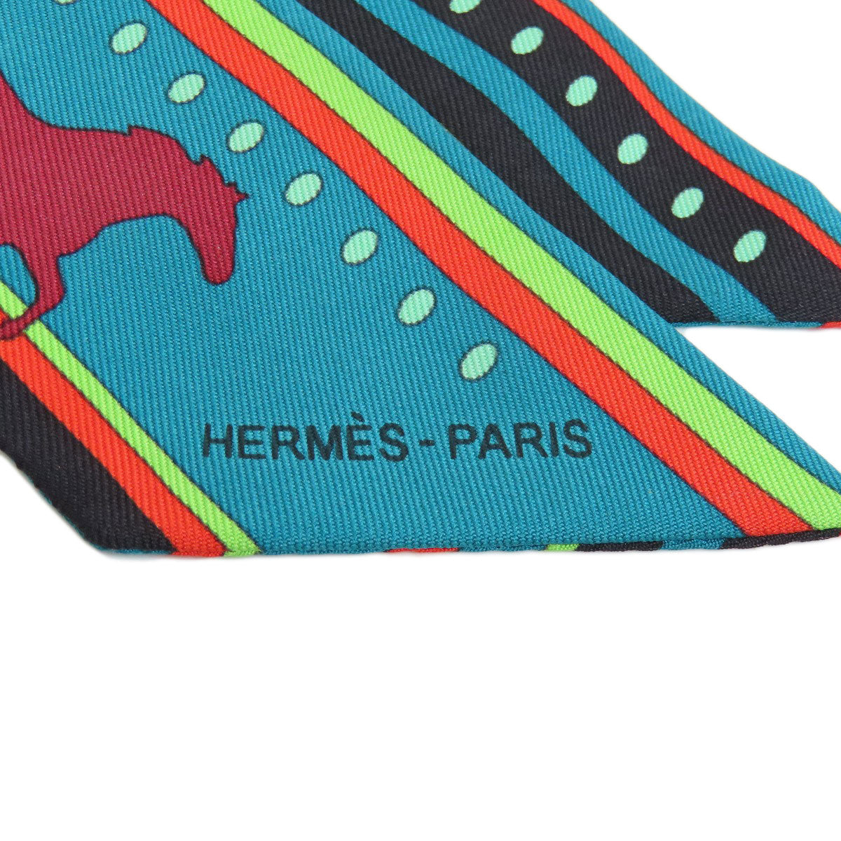 HERMES   Scarf Twilly Silk Ladies