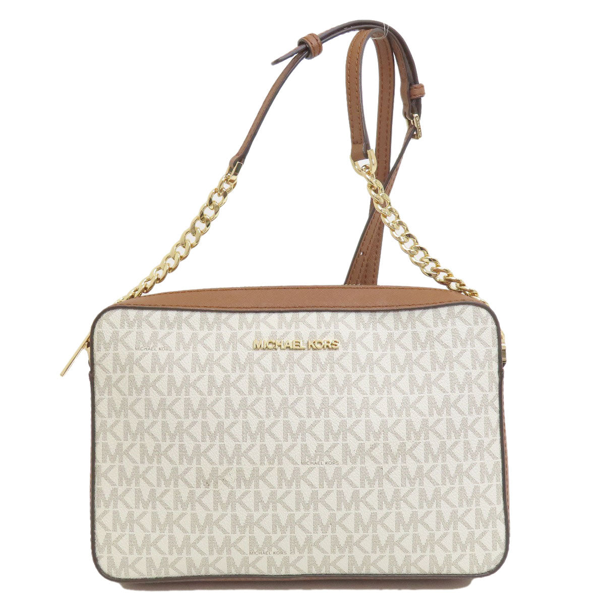 Michael Kors MK signature Shoulder Bag PVC Ladies [Used]