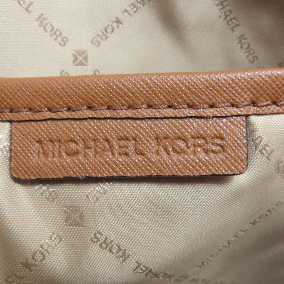 Michael Kors MK signature Shoulder Bag PVC Ladies [Used]