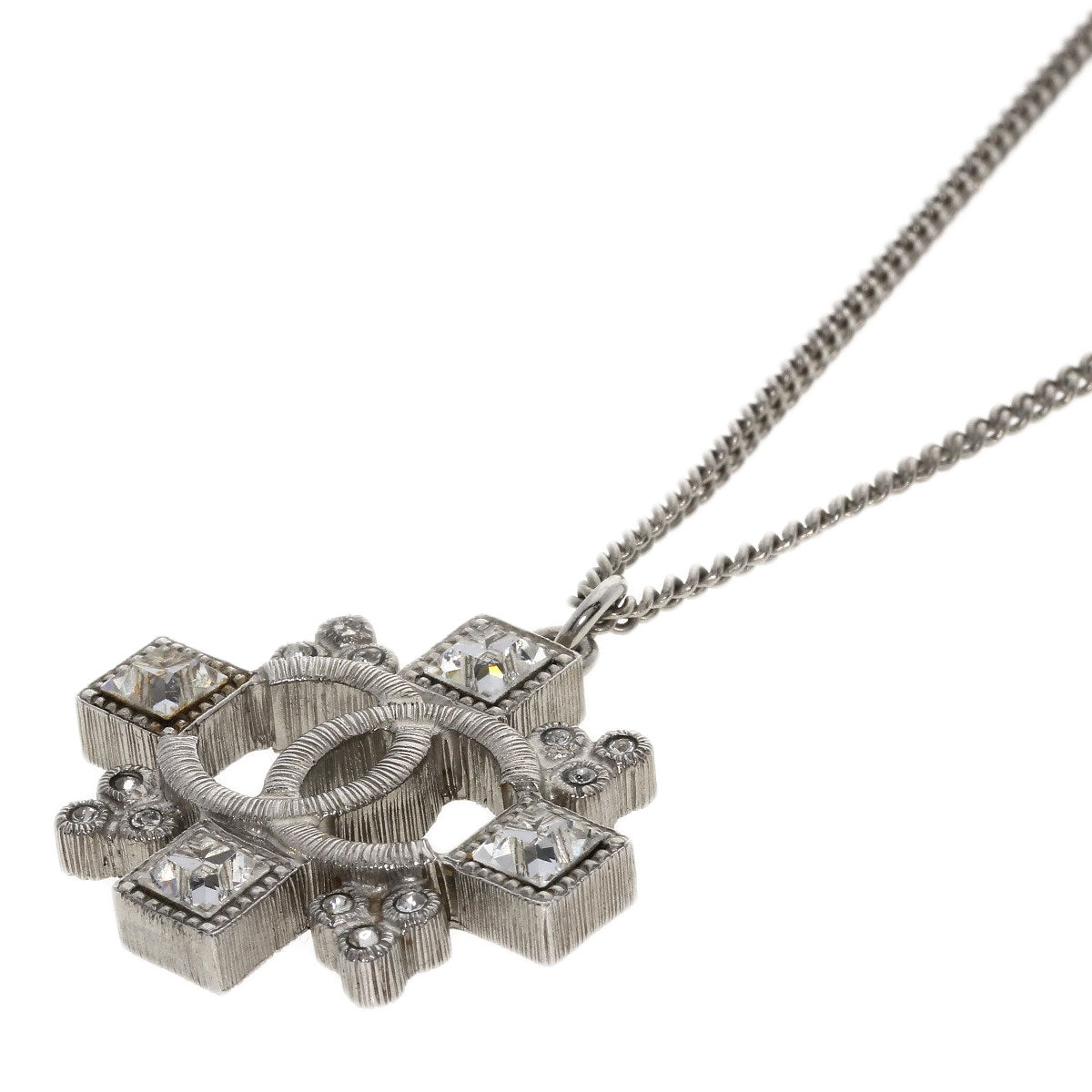 CHANEL   Necklace COCO Mark Metal Ladies