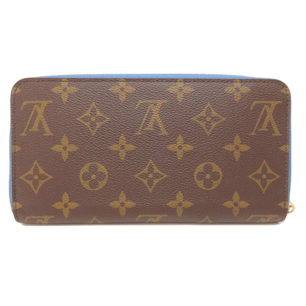 LOUIS VUITTON  M63894 Long wallet (with coin pocket) Zippy Wallet Monogram Blue Jean Monogram canvas Ladies