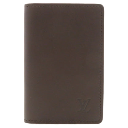 LOUIS VUITTON   Card Case Organizer De Poch Leather Ladies