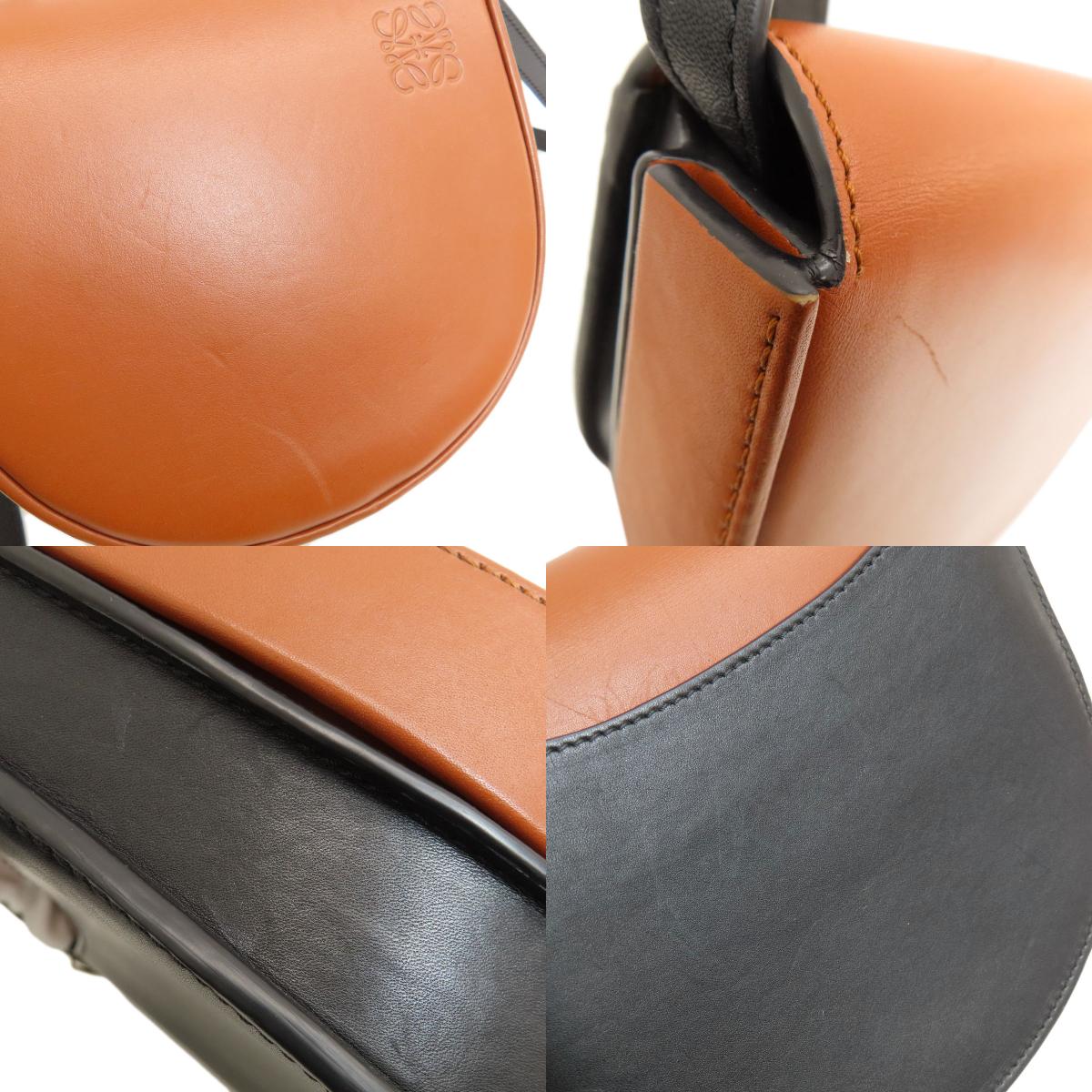 LOEWE heel duo Shoulder Bag Calf Ladies [Used]