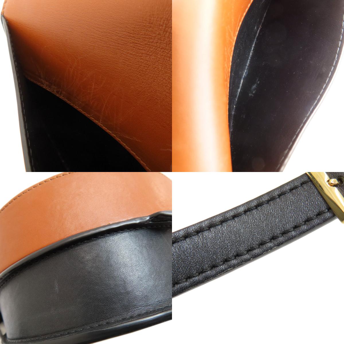 LOEWE heel duo Shoulder Bag Calf Ladies [Used]