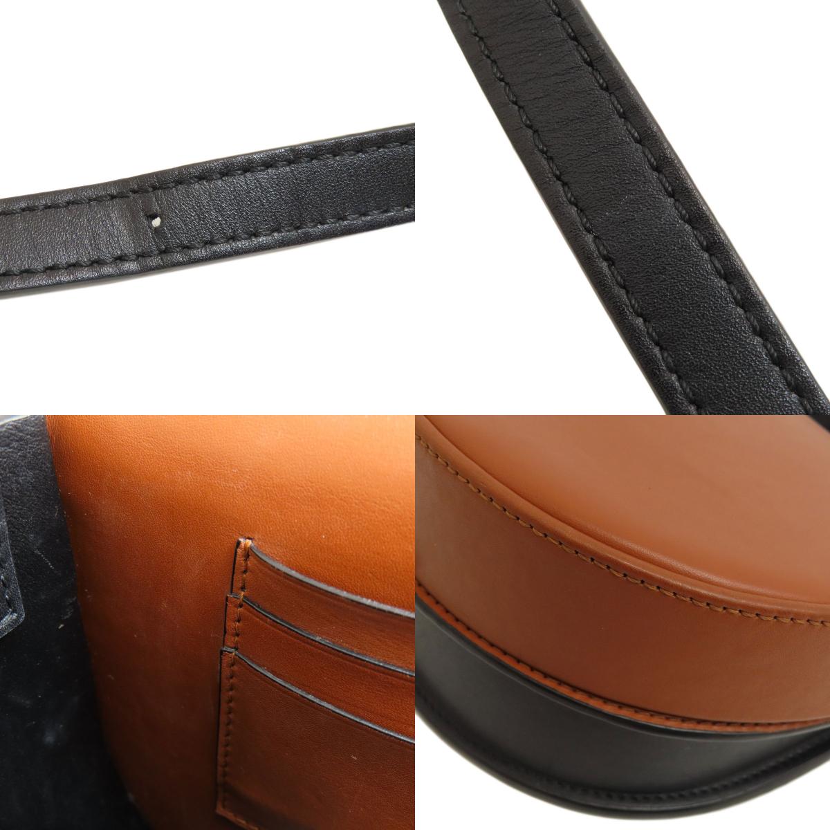 LOEWE heel duo Shoulder Bag Calf Ladies [Used]