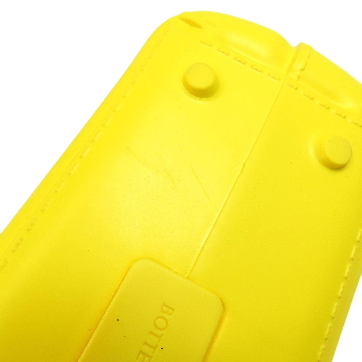 BOTTEGA VENETA arco rubber tote Handbag Rubber Ladies [Used]