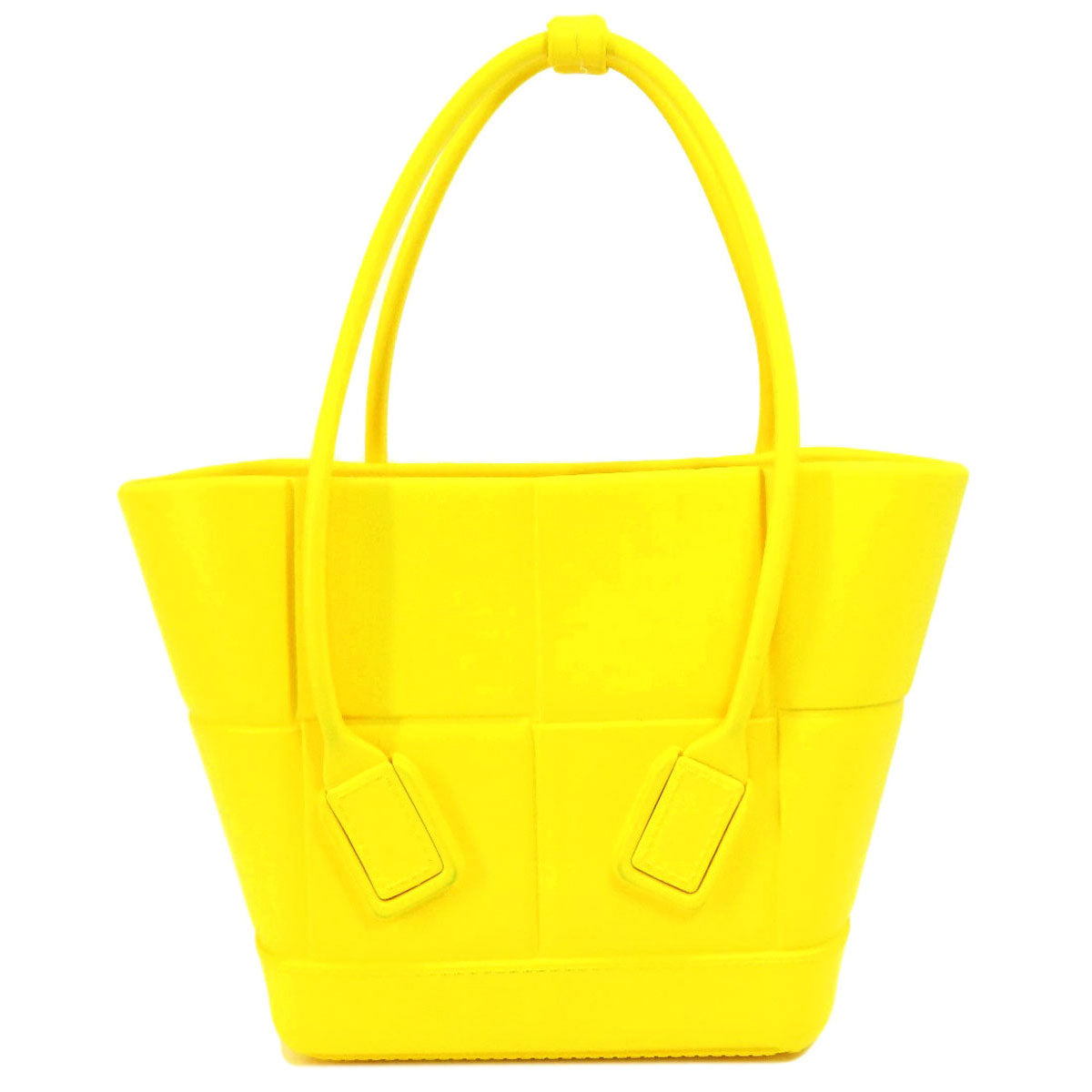 BOTTEGA VENETA arco rubber tote Handbag Rubber Ladies [Used]