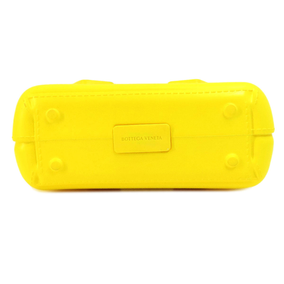 BOTTEGA VENETA arco rubber tote Handbag Rubber Ladies [Used]