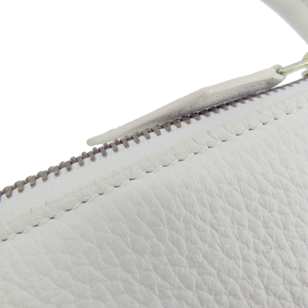 HERMES   Handbag Bolide31 White GoldHardware Taurillon Clemence Ladies