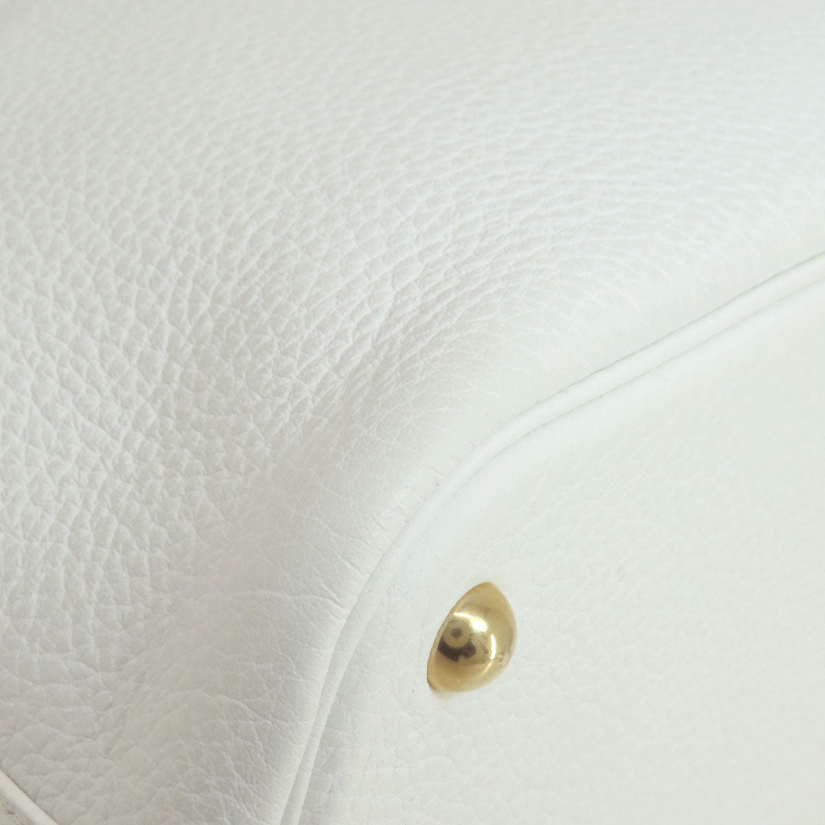 HERMES   Handbag Bolide31 White GoldHardware Taurillon Clemence Ladies