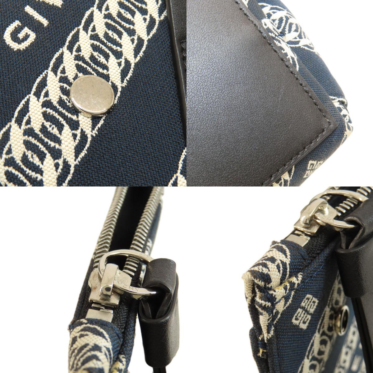 GIVENCHY BOND Tote Bag Canvas mens [Used]