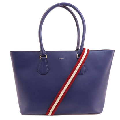 BALLY logo Tote Bag PVC Ladies [Used]